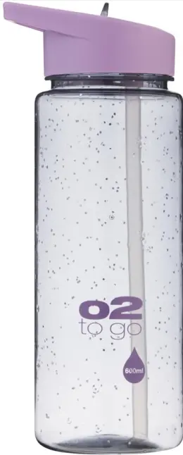  O2 Glitter 500ml - Grey