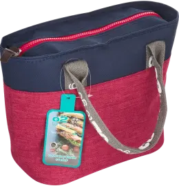 O2 Luxury Lunch Bag 5 Litre - Red