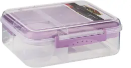 O2 Rectangular Lunch Box - 900ml - Lilac